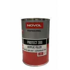 Акриловий грунт Novol PROTECT 300 4+1, сірий 1 л (без затверджувача)